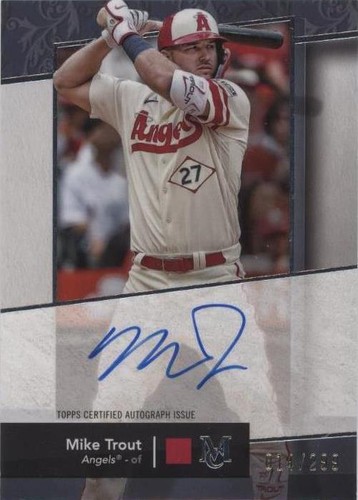 2024 Topps Museum Collection - Mike Trout #AA-MT