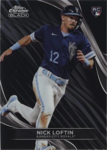 2024 Topps Chrome Black - Nick Loftin #28