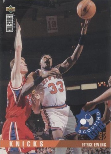 1995-96 Upper Deck Collector's Choice International English II - Patrick Ewing #128