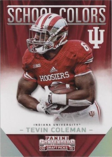 2015 Panini Contenders Draft Picks Tevin Coleman #14