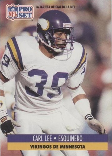 1991 Pro Set Spanish Carl Lee #141