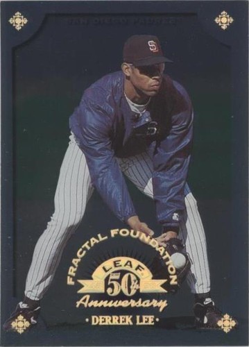 1998 Leaf Fractal Foundation - Derrek Lee #99