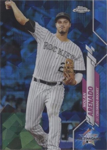 2020 Topps Chrome Update Series Sapphire Edition - Nolan Arenado #U-50