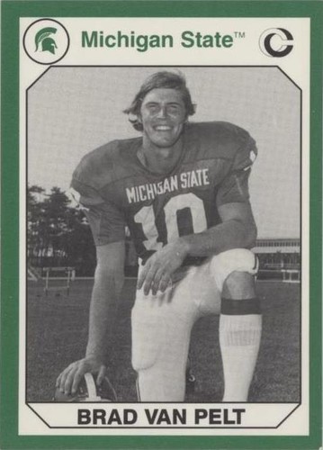 1990 Collegiate Collection Michigan State Spartans Brad Van Pelt #11