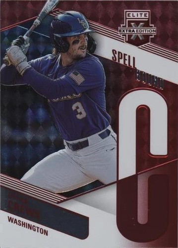 2023 Panini Elite Extra Edition - Dylan Crews #SP-7