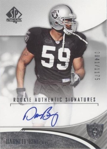 2006 SP Authentic Darnell Bing #193