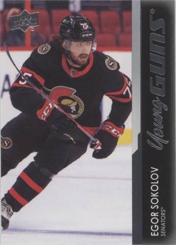 2021-22 Upper Deck Extended Series - Egor Sokolov #717