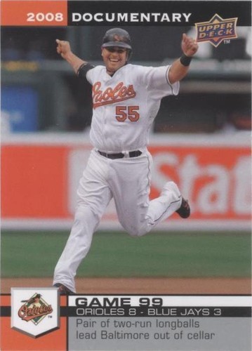 2008 Upper Deck Documentary - Ramon Hernandez #2739