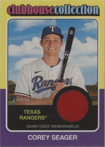 2024 Topps Heritage - Corey Seager #CCR-CS