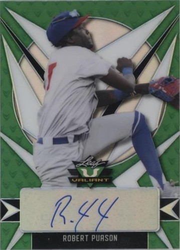 2021 Leaf Valiant - Robert Puason #BA-RP2