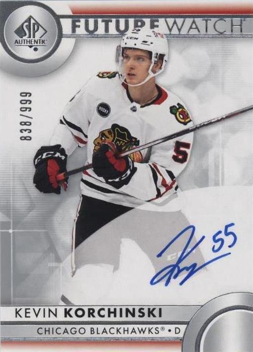 2023-24 Sp Authentic - Kevin Korchinski #153