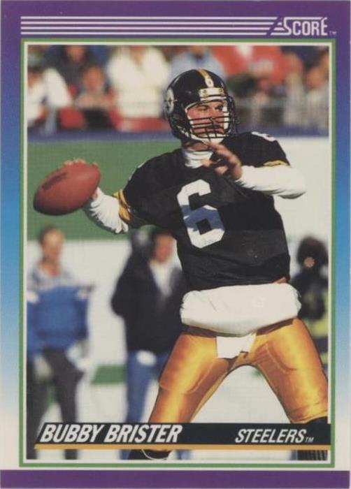 1990 Score Bubby Brister #166