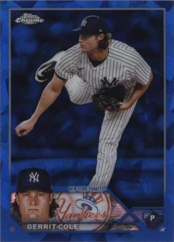 2023 Topps Chrome Sapphire Edition - Gerrit Cole #45