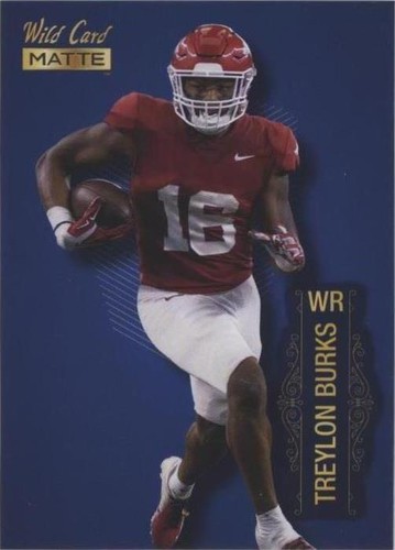 2022 Wild Card MATTE Treylon Burks #MB-110