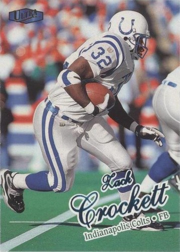 1998 Ultra Zack Crockett #187