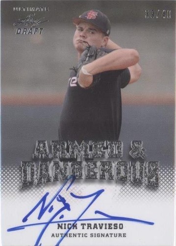 2012 Leaf Ultimate Draft - Nick Travieso #AD-NT1