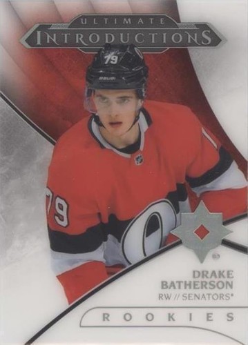 2018-19 Upper Deck Ultimate Collection - Drake Batherson #UI-36