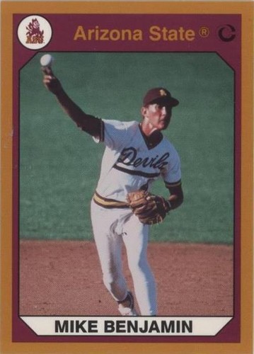 1990 Collegiate Collection Arizona State Sun Devils - Mike Benjamin #16