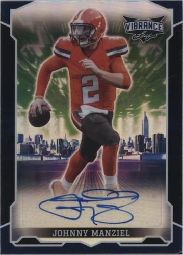2022 Leaf Vibrance Johnny Manziel #BA-JM2