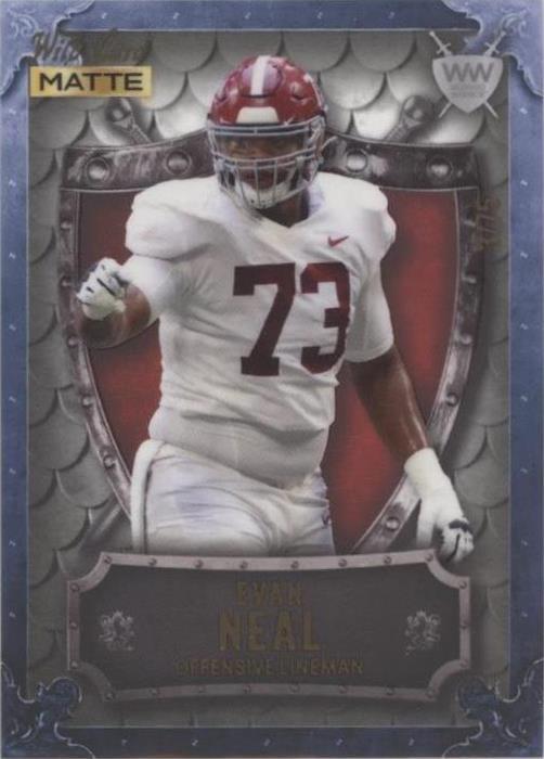 2022 Wild Card MATTE Evan Neal #WW-15