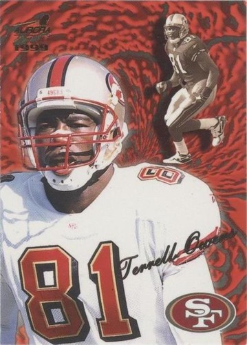 1999 Pacific Aurora Terrell Owens #128