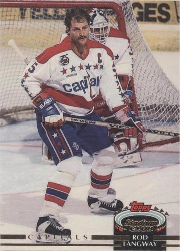 1992-93 Topps Stadium Club - Rod Langway #215