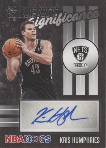2020-21 Panini NBA Hoops - Kris Humphries #GS-KHM