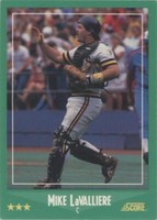 1988 Score - Mike LaValliere #421