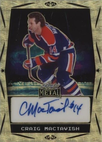 2024 Leaf Metal Legends - Craig MacTavish #BA-CMT