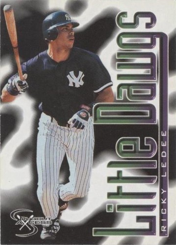 1998 Skybox Dugout Axcess - Ricky Ledee #110