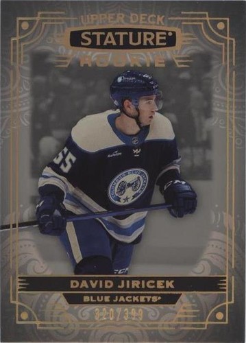 2022-23 Upper Deck Stature - David Jiricek #131