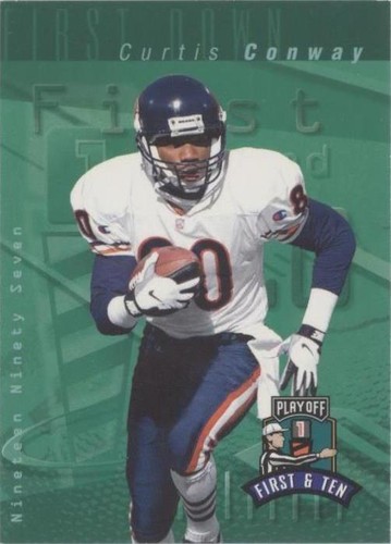 1997 Playoff First & Ten Curtis Conway #157