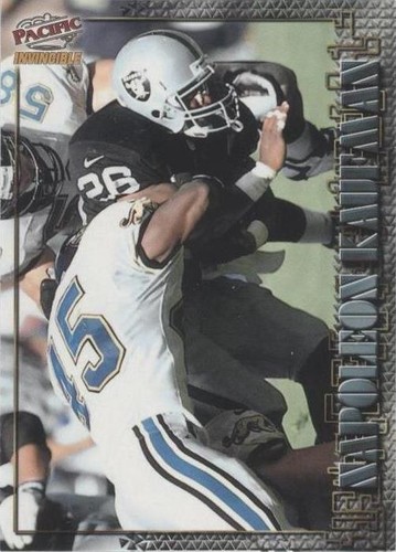 1997 Pacific Invincible Napoleon Kaufman #26
