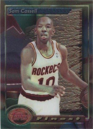 1993-94 Topps Finest - Sam Cassell #169