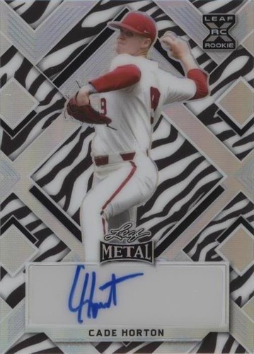 2022 Leaf Metal - Cade Horton #BA-CH1