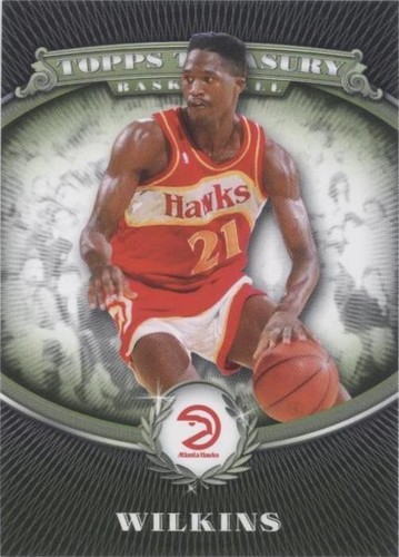 2008-09 Topps Treasury - Dominique Wilkins #100