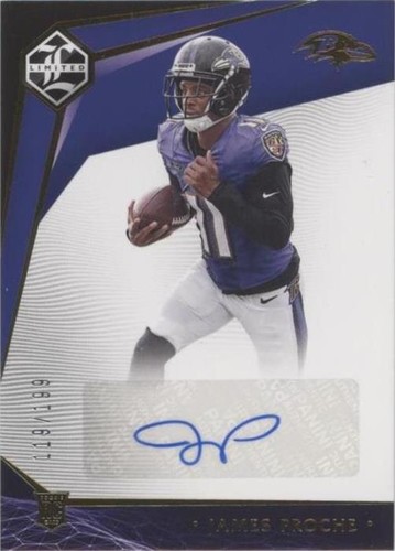 2020 Panini Limited James Proche #212