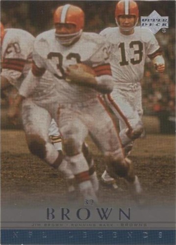 2000 Upper Deck Legends Jim Brown #11