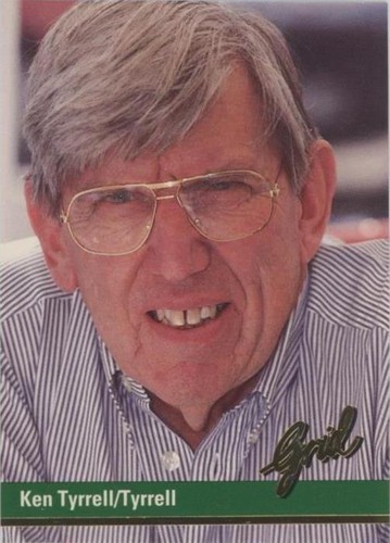 1992 Grid Motorcard Formula 1 - Ken Tyrrell #140