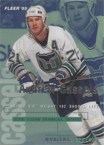 1994-95 Fleer - Andrew Cassels #86