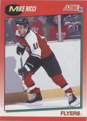 1991-92 Score Canadian - Mike Ricci #28