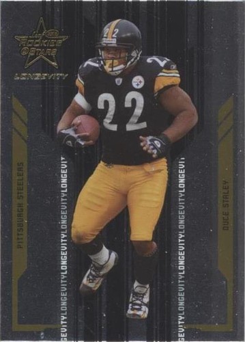 2005 Leaf Rookies & Stars Longevity Duce Staley #76