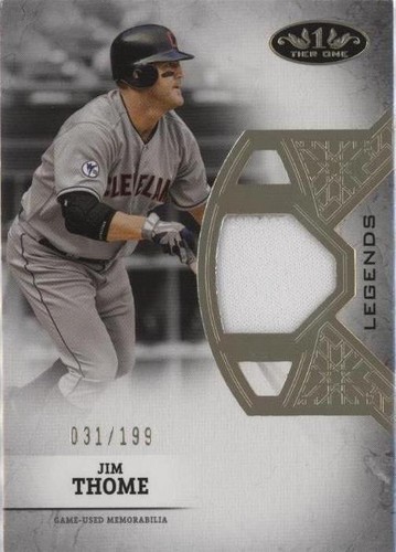 2024 Topps Tier One - Jim Thome #T1LR-JT