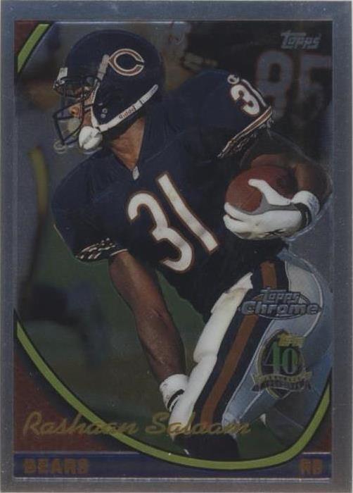 1996 Topps Chrome Rashaan Salaam #39