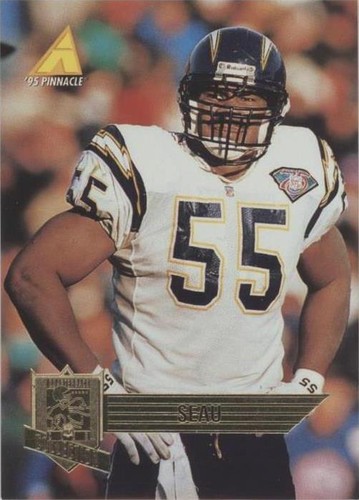 1995 Pinnacle Club Collection Junior Seau #220