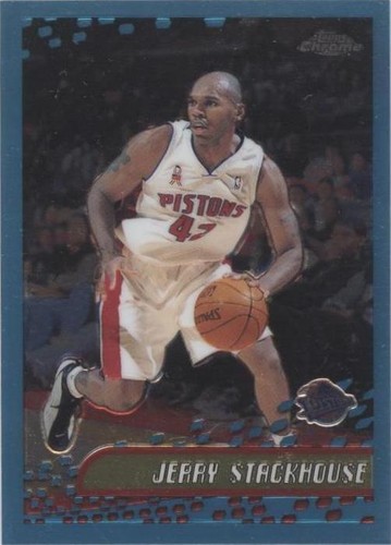 2001-02 Topps Chrome - Jerry Stackhouse #24