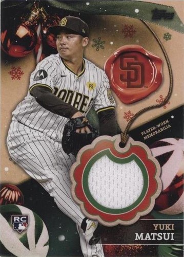 2024 Topps Holiday - Yuki Matsui #RC-YM