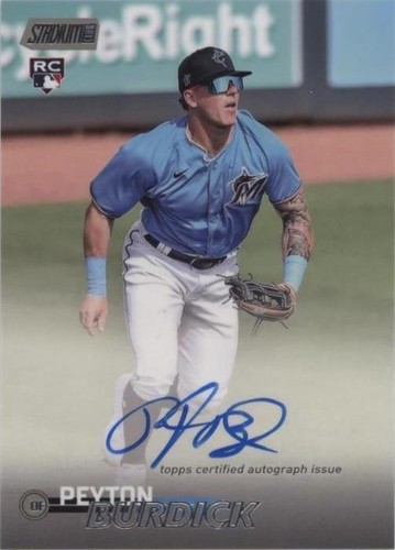 2023 Topps Stadium Club - Peyton Burdick #SCBA-PB