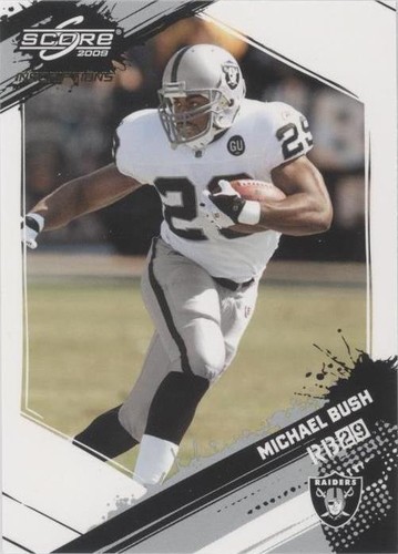 2009 Score Inscriptions Michael Bush #215