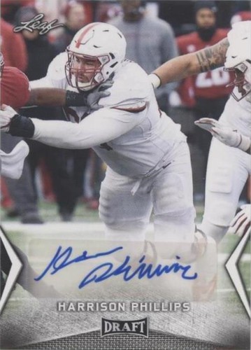 2018 Leaf Draft Harrison Phillips #BA-HP1